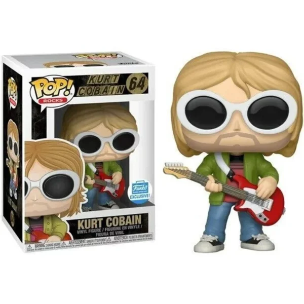 Funko Pop ROCKS KURT COBAIN - Imagem 9