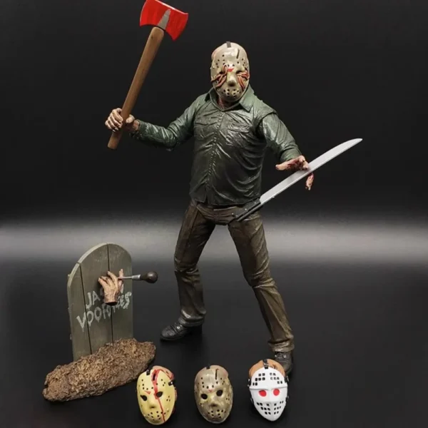 Jason Voorhees Action Figure Colecionavel - Imagem 3