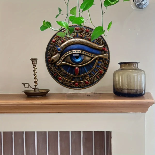 Olho de Hórus - Símbolo Mitologia Egípcia para Decoração - Imagem 2