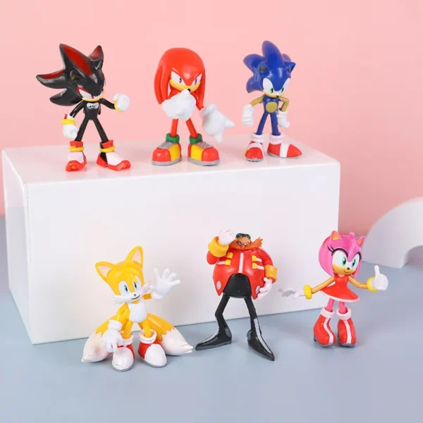 Sonic Action Figure Shadow Knuckles Tails Amy
