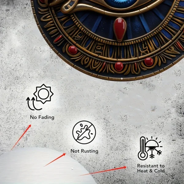 Olho de Hórus - Símbolo Mitologia Egípcia para Decoração - Imagem 5