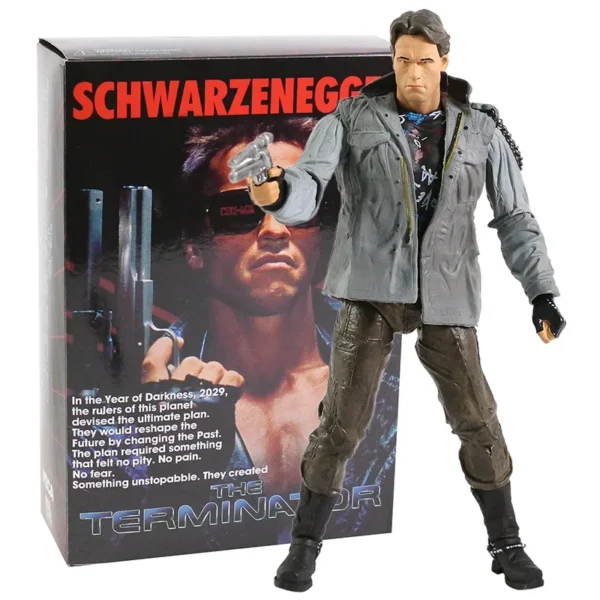 Terminator 2 T-800 Arnold Schwarzenegger PVC 18cm - Imagem 11