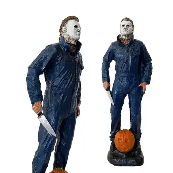 Boneco Colecionável Estátua Action Figure Michael Myers Halloween - Imagem 4