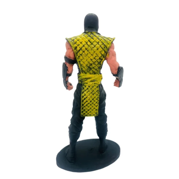 Boneco Scorpion Mortal Kombat Clássico Ninja - Imagem 3
